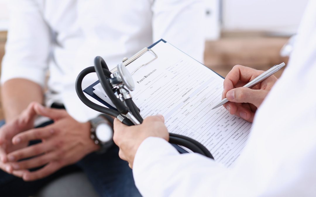 Doctor taking notes